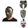 Slipknot Mask With Clown And Drummer Faces For Halloween And Themed Events
