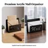 Desktop Mail Organizer Compact Envelope Holder Space-Saving for Study Table