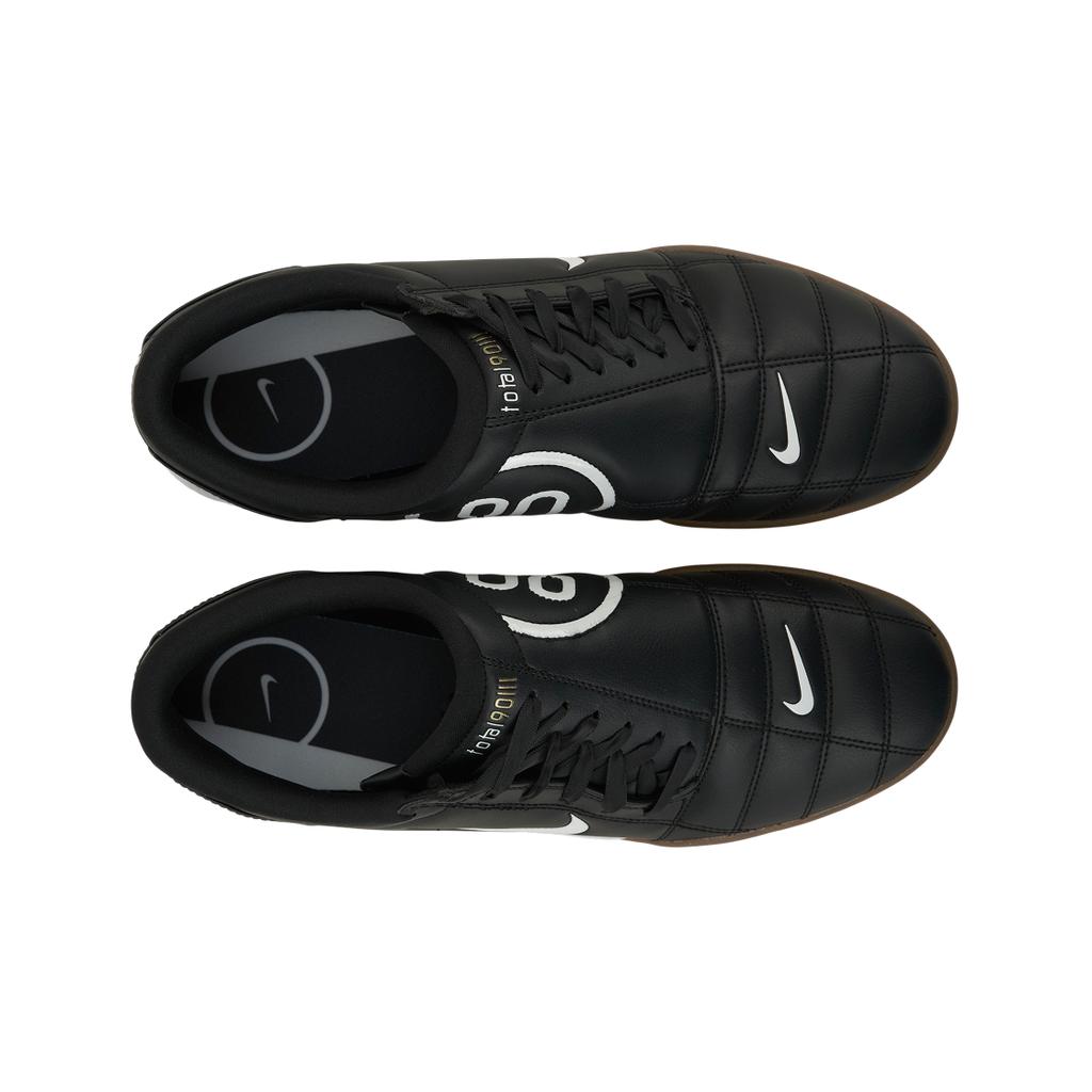 Nike Total 90 III Comfortable Fitting Low-Profile Soccer Shoes Women sneaker Black IO2387-001