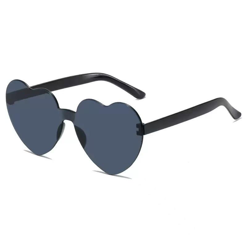 Flame Sunglasses - Trendy Frameless UV Protection Candy Color Shades for Dance Parties
