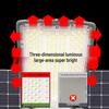 High Power Waterproof Outdoor Solar Street Lamp for Household and Rural Yards