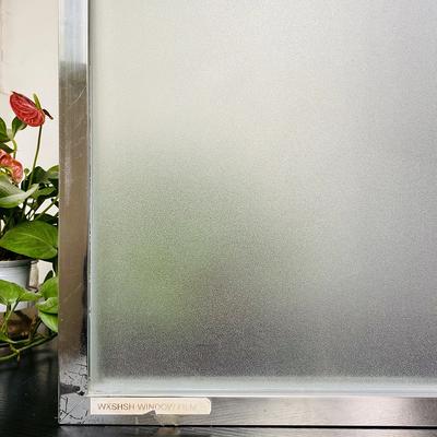 Vinilo Adhesivo Estático Mate para Vidrio Película para Ventana de Vidrio Adhesiva Tintada con Pegamento Pegatina Protectora de Privacidad para Ventana para Oficina