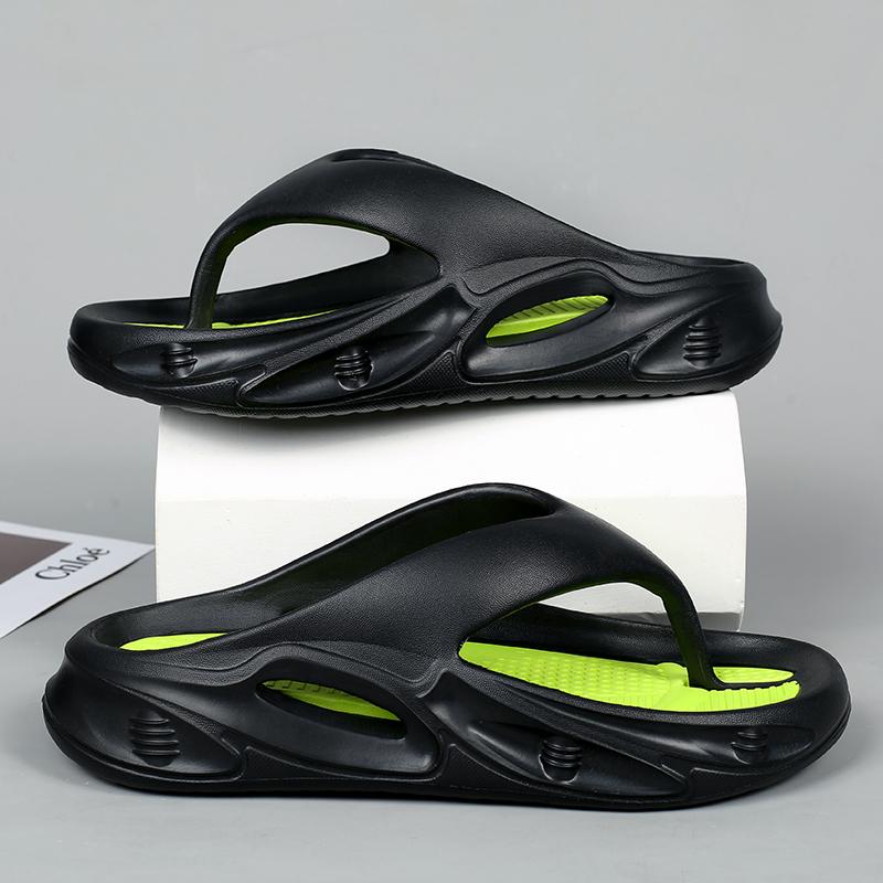 Men's Slippers Massaging the Feet Flip-flops Thick Bottom Unisex Soft EVA Nonslip Home Slippers for Women Men Summer Beach Shoes