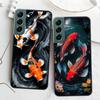 Majestic Koi Fish Phone Case For Samsung Galaxy S22 S25 Ultra S21 S10 Plus S26 Edge S20 S23 S24 FE Cover Silicone Soft TPU C