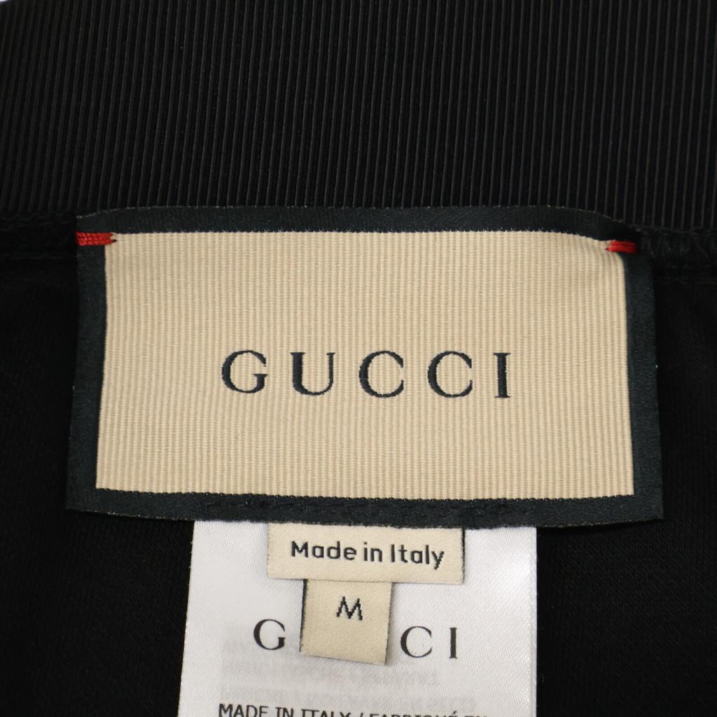 Gucci 693082 Black Logo Leggings Pants Bottoms M blackUsed