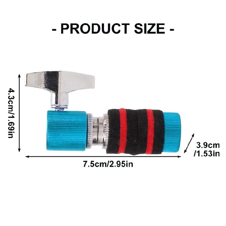 Clutch Replacement Part Compact Drum Hardware Drum Accessories Clutch Metal Texture Suitable for Musicians