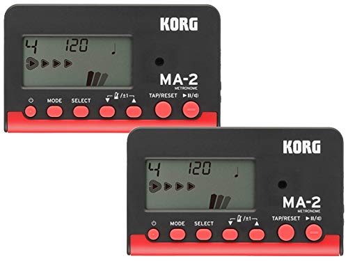 

Bulk Purchase: KORG MA-2 Metronome, Black & Red (Set of 2)