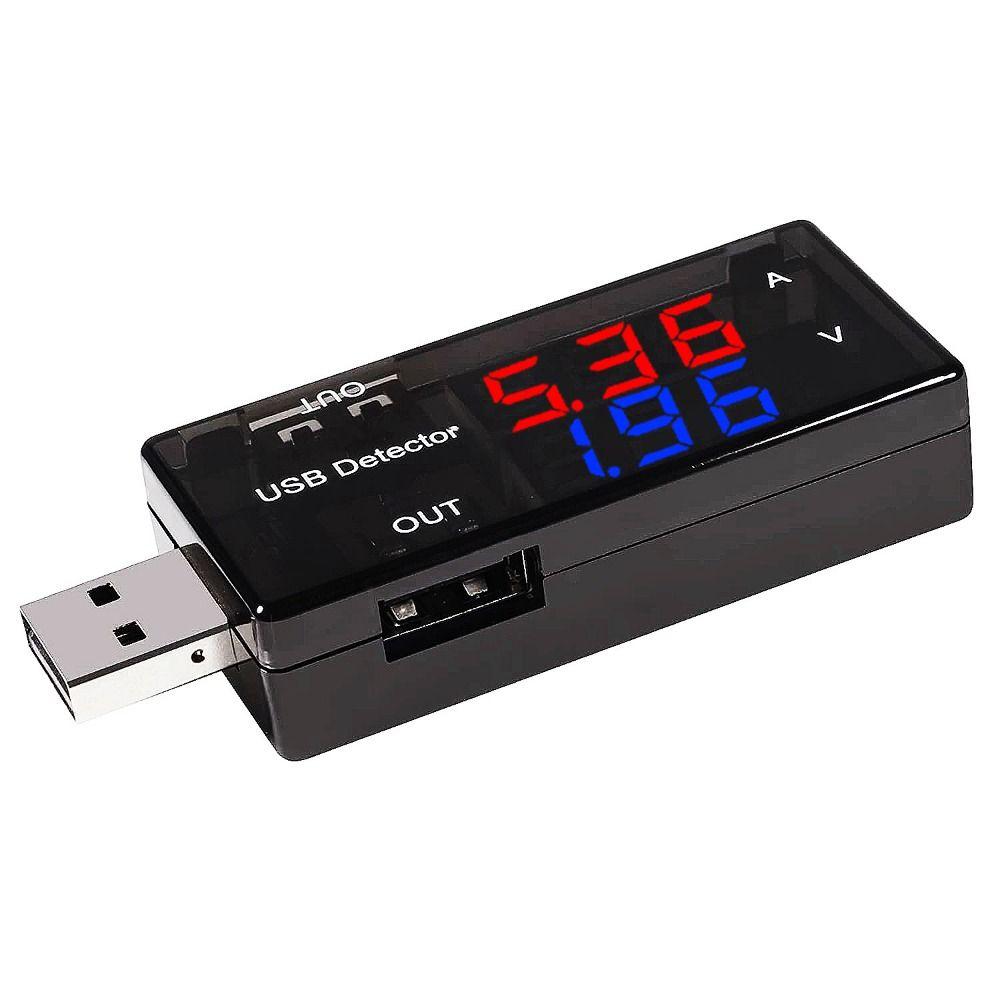 Indicator Battery Capacity Tester Mobile Power Detector USB Charger Tester Voltage Current Meter