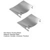 2Pcs Stainless Steel Pouring Shield for Stand Mixer 7-Inch Universal Pour Guard for Metal Bowls Rust-Resistant Dishwasher Safe Precise Ingredient