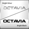 3D Metall Auto Heckklappen Emblem Chrom Plakette Aufkleber für SKODA OCTAVIA POIYUF SUPERB KAROQ FABIA RAPID 4x4 YETI Buchstaben Logo Dekor