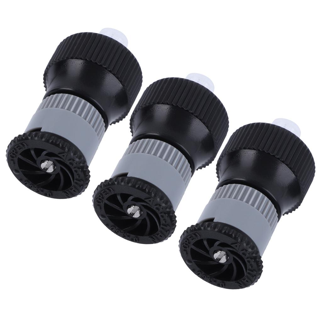 3pcs 360 Degrees  Rotating Buried Spray Nozzle G1 2 Female Thread Adjustable Watering Sprinkler for Lawn Yard Garden