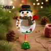 Safe Odorless Crafting Kits for Toddlers Christmas Shaker Ornament DIY Kit Kids, Santa Snowman Reindeer Felt Personalized Eve Gifts Craft Set, Glitter