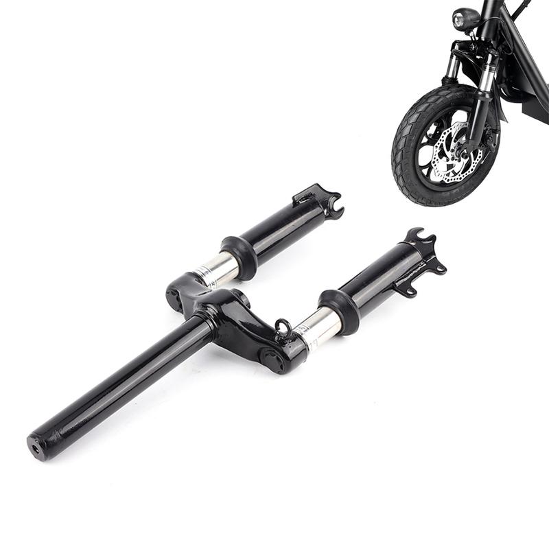 12-дюймовая передняя амортизационная вилка из сплава для электрического самоката Harley, портативный складной велосипед, запасная часть