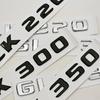 ABS Car Sticker Logo GLK220 GLK300 GLK350 Rear Trunk Letters Badge Emblem For Mercedes Benz GLK Series GLK220 GLK300 GLK350