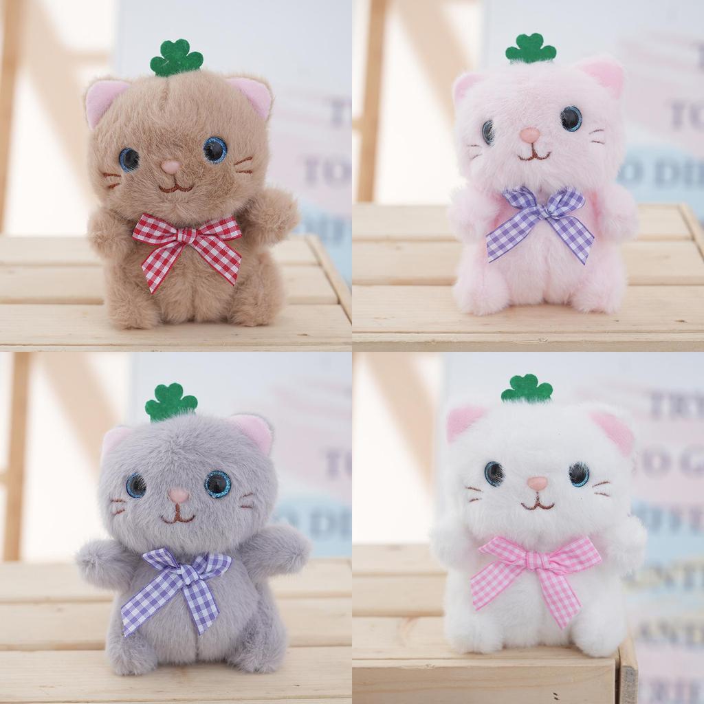 Cat Plush Keychain With Soft Pp Cotton Filling For Backpack Decor And Gift For All Ages