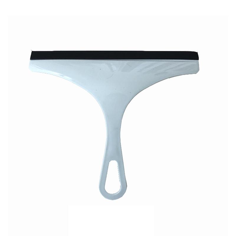 1 Household Glass Wiper, t-Type Soft Rubber Window Cleaning Scraper, For Bathroom, Tile, Floor, Mirror Cleaning Hand Scraper