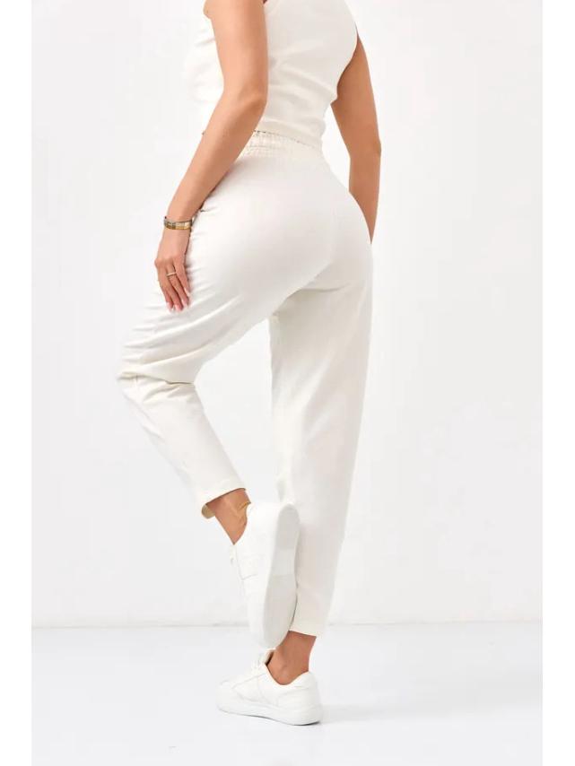 OZON Women's High-Waist Slimming Joggers with Pockets 