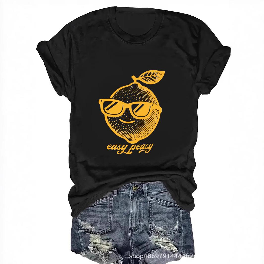 

Женская футболка с круглым вырезом Global Fashion XX-Large чёрный