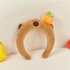 Carnivals Party Headbands Cartoon Capybaras Shape Hair Hoop for Adult Teens