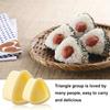 Non Stick Sushi Mold Maker Triangle Rice Mold Portable Food Press