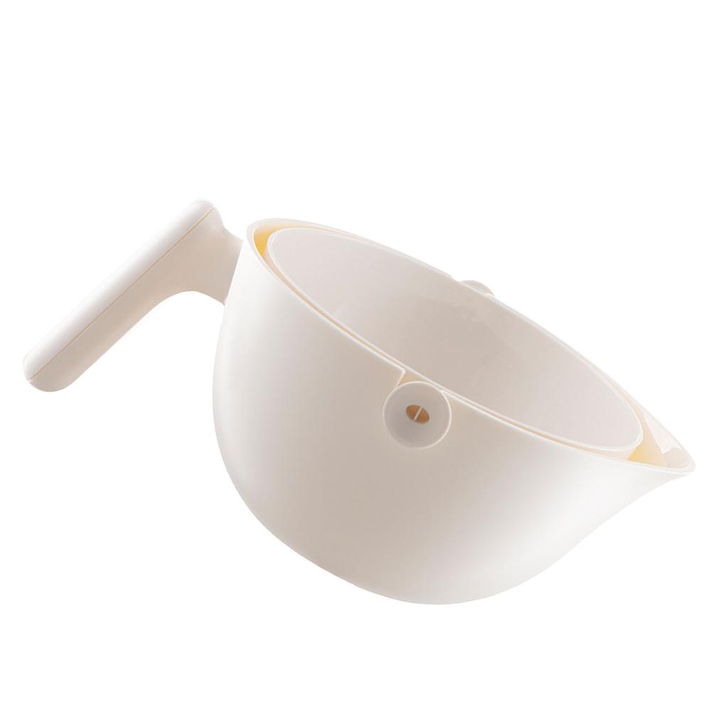 Double Layer Vegetable Washing Basket Plastic Multipurpose Fruit Draining Basket for Kitchen