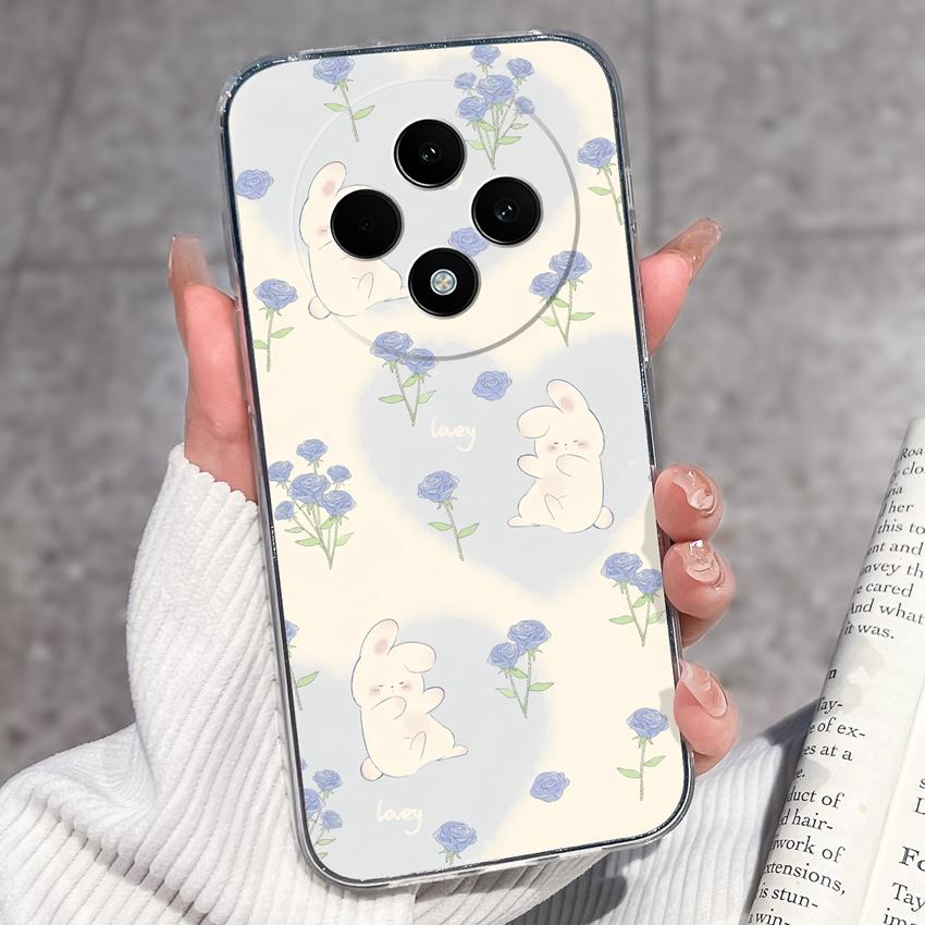 For OPPO F27 F29 F21 F19 F17 F11 Pro F15 F7X Phone Cover Cute Panda Piggy Patterns Transparent Ultra Thin TPU Premium Protection Case For OPPO Housing