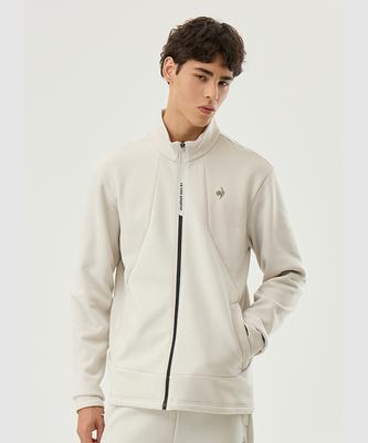 Lecoq Duratherm Fleece-Lined Track Top Beige (Qp423Efto4) (B Type)