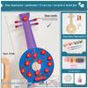 DIY Kindergarten Pipa Guitar Craft Kit: Children's Musical Instrument Art and Hanging Decoration