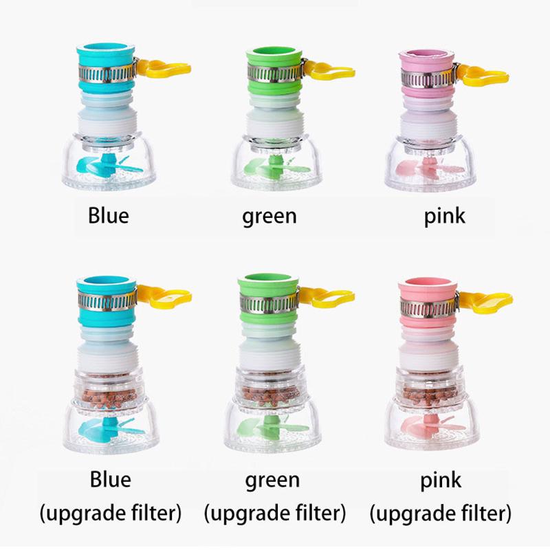 Universal Faucet Water Tap Head Rotating Water Purifier Activated Carbon Filter