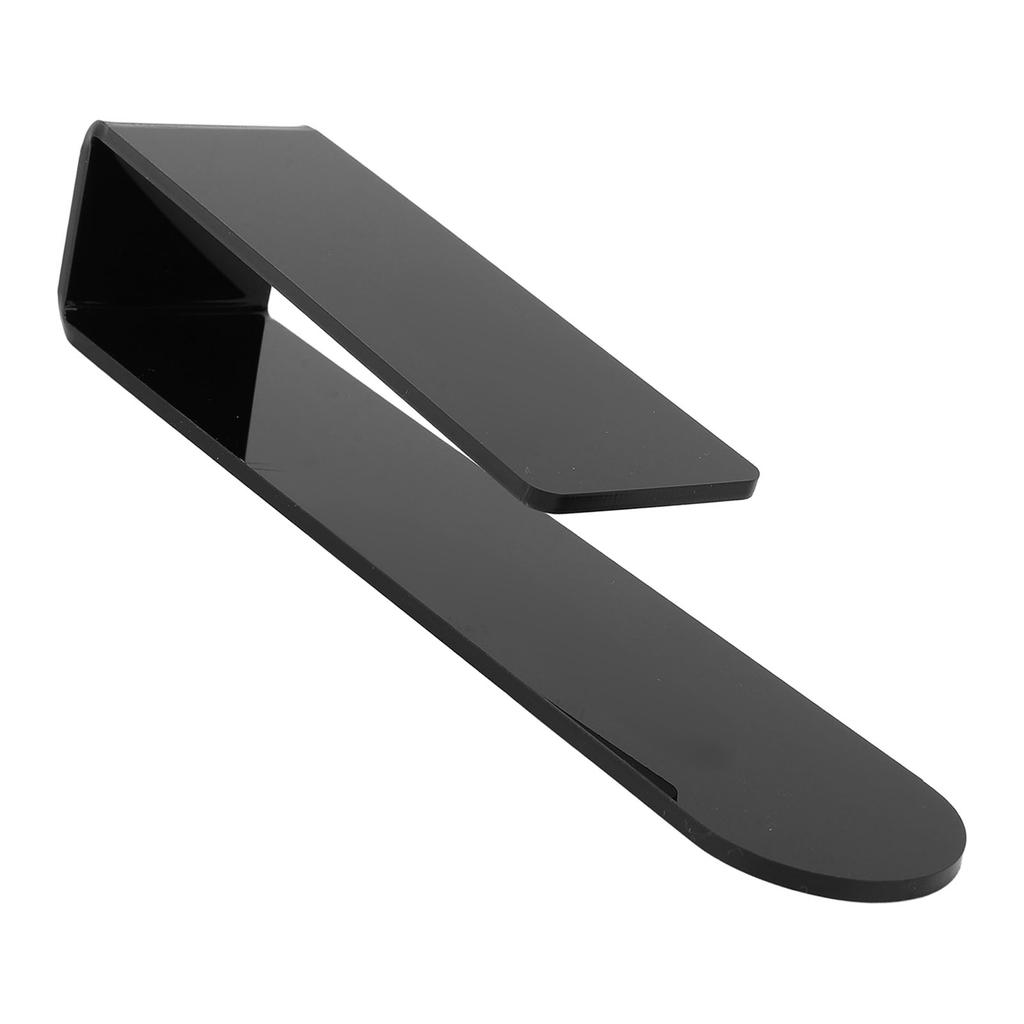 Acrylic Hand Towel Holder Self Adhesive Wall Mounted Hand Towel Rack for Bathroom Kitchen Use Black