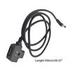 Professional D-Tap Male To Right Angle 5.5x2.5mm Cable for DSLR Rig Power V-Mount Anton Camera Monitor Cable Replacement