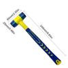 25Mm Double Headed Installation Hammer Rubber Hammer With Rubber Handle Detachable Insulated Installation Hammer Strike Hammer
