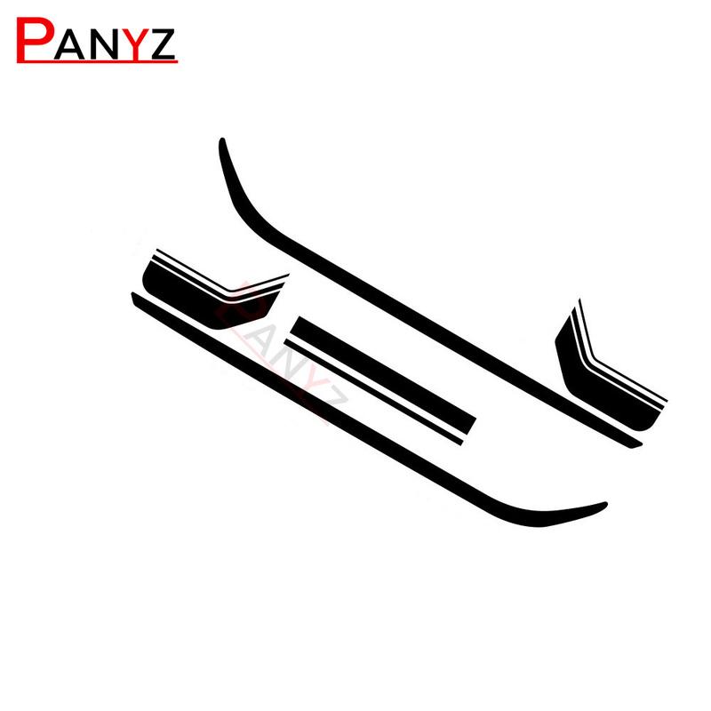 5 Stück Autoaufkleber für Renault Trafic Vauxhall Opel Vivaro Fiat Talento Nissan NV300 Camper Van Vinyl-Aufkleber Tuning Zubehör