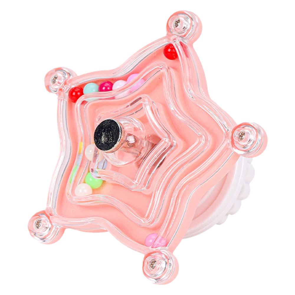 Colorful Parrot Flying Saucer Toy With Music And Pearls Runner Rice Pet Fun Toy . Gnawing Decom Z8L5