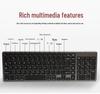 Wireless Mouse & Keyboard Combo: Three-Mode Keyboard, Dual-Mode Mouse, Compatible with Notebooks, Desktops, Tablets, and Mobile Phones.