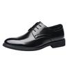Wenzhou Genuine Leather Shoes Men's First Layer Cowhide British Style Men's Shoes Business Dress Commuting Wedding Derby Shoes Wear-resistant Autumn