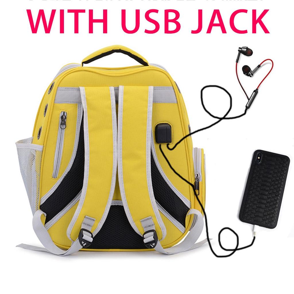 bubble pet capsule backpack