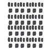 72Pcs Plastic Bed Slat End Caps Holders Centre Caps Plastic Connector Furniture Accessories for