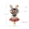Vintage Accessories, Modern Cartoon Glasses, Rabbits, Brooches, Pins, Clothing Accessories, Cute