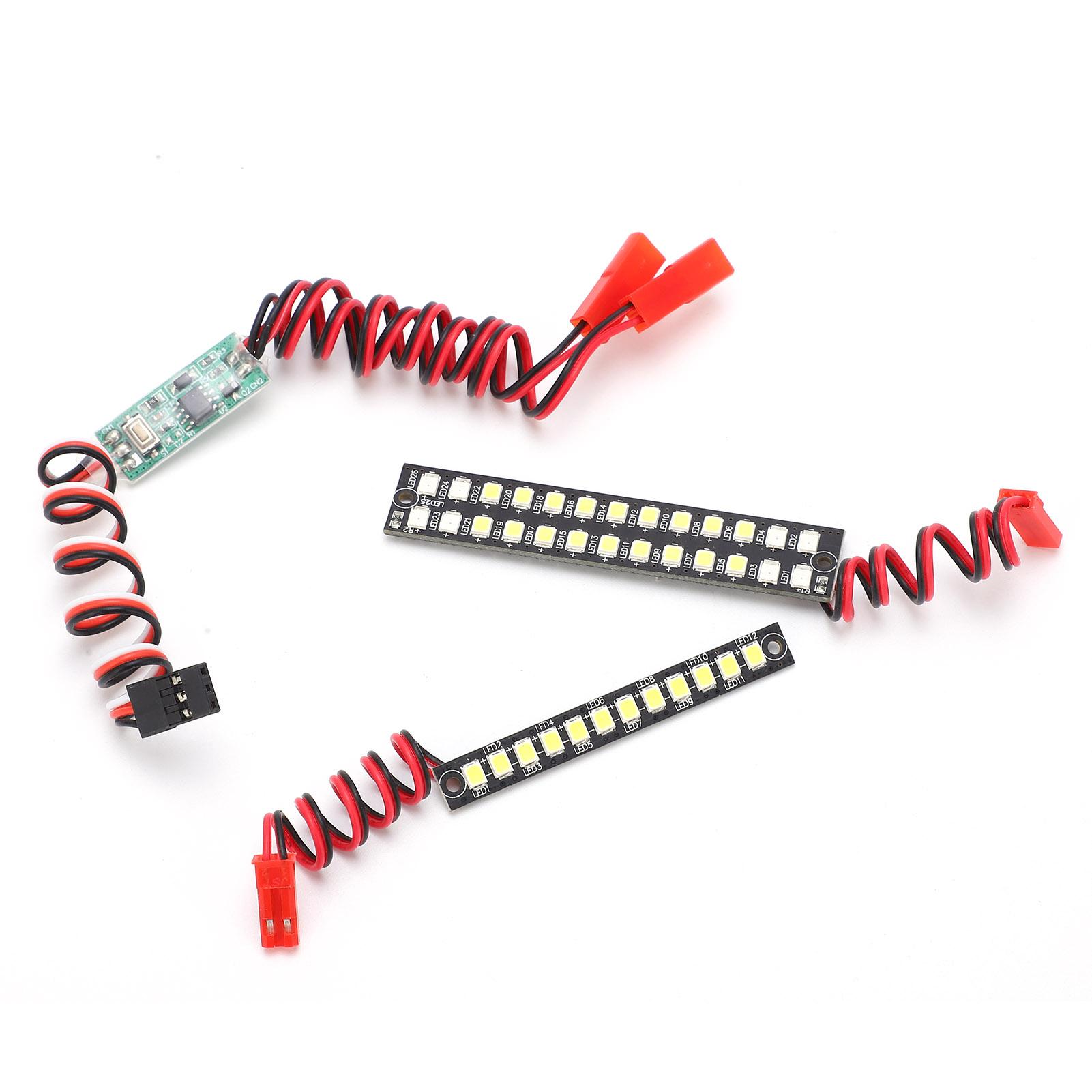 

Світлодіодна планка для MAXX RC Car Задній та передній бампер 110 Аксесуари для апгрейду для TRAXXAS 110 MAXX RC