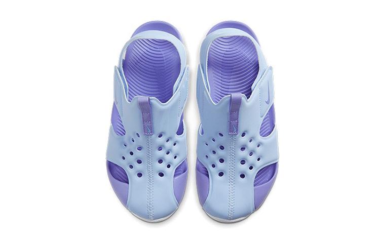 Nike Sunray Protect 2 Breathable Lightweight Breathable And Lightweight Children's Sandals Light Blue 943826-402