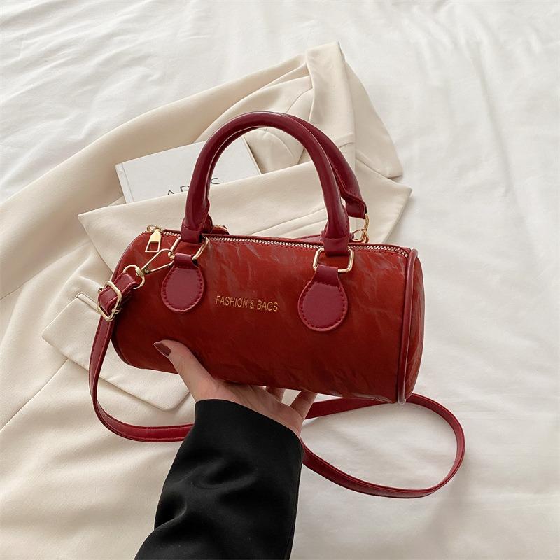 Shoulder bag women's pillow bag niche new retro fashion casual women's messenger handbag portable