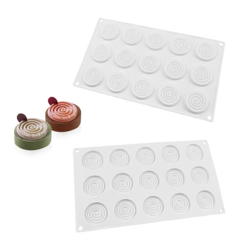 Silicone Baking Pan Mold Mini Bread Madeline Loaf Mousse Cake Dessert Cookies Chocolate Heat-Resistant Mold  Baking Tool