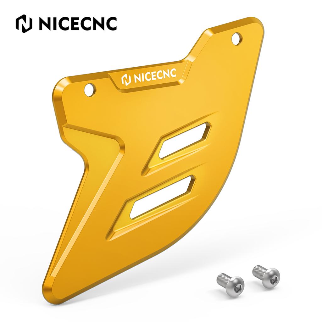 NICECNC Front Rear Brake Disc Guard Protector For Suzuki DRZ400SM DRZ 400SM DRZ400 SM 2005-2024 Aluminum Motorcycle Accessories