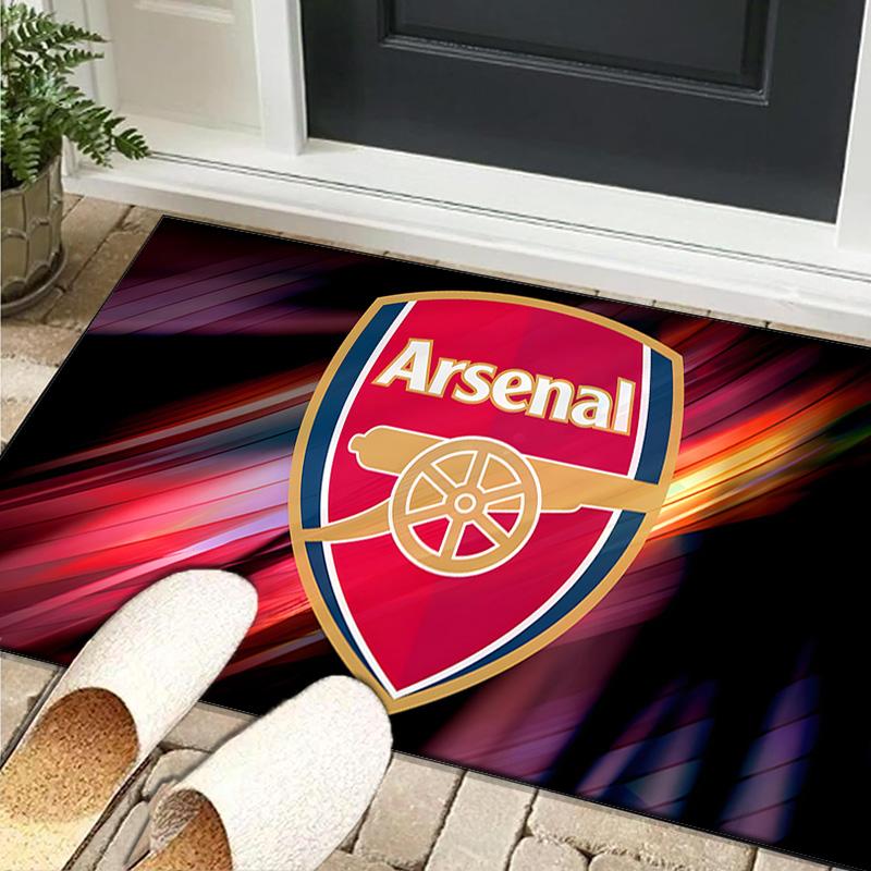 1PC rug Arsenal Football Club Crest Carpet, Chair Rug,Area Rug for Office Bedroom living rooms bedroom, Doormat decor Christmas fan gifts