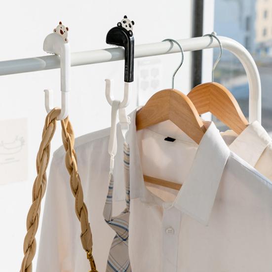 Skládací hák Úložný věšák Silný Nosný Kompaktní Přenosný Multifunkční Úložný Organizér Stolní Hák