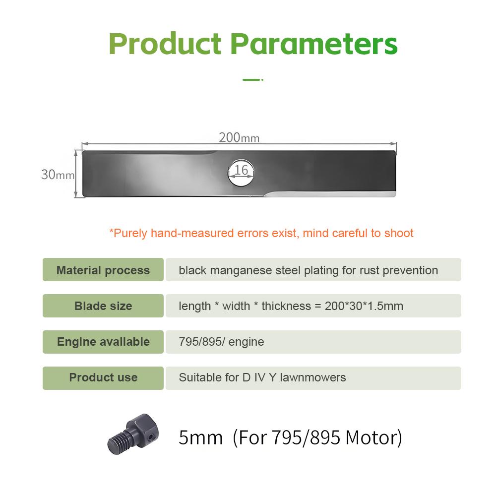 Electric Lawn Mower Replacement Accessories DC 12V-24V 795 895 Motor Garden Mowing Tools DIY Grass Cutting Machine Parts