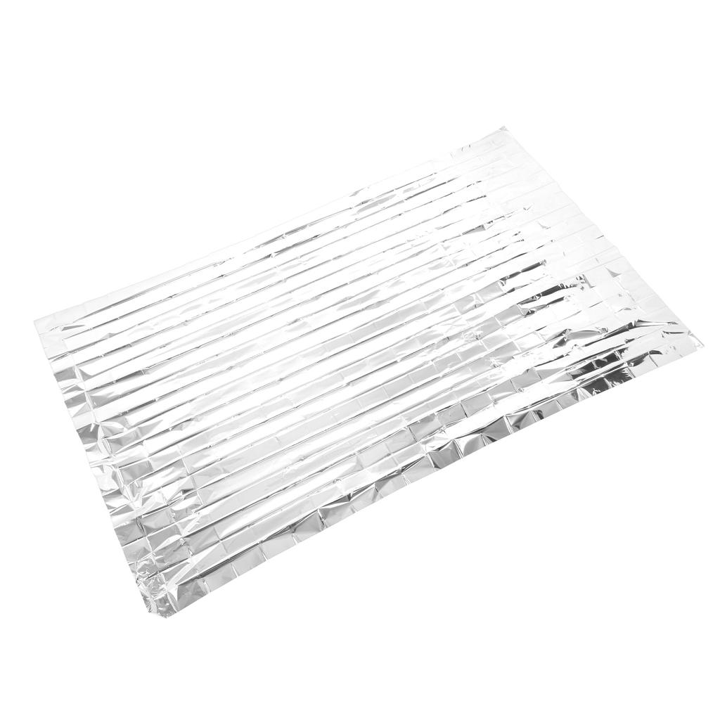 Notfalldecken Faltbare PET Aluminisierte Folie Thermodecke Tragbare Überlebensdecke für Reise Camping Outdoor
