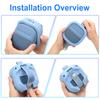 Silicone Case Sleeve for Bose SoundLink Micro 2nd Gen Anti-drop Protective Shell Travel Carrying Case Not Included Speaker