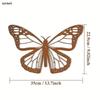 Metal Butterfly Wall Decor Anticorrosion Panel for Home Garden